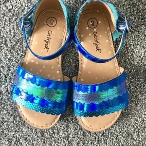 cat and jack mermaid sandals